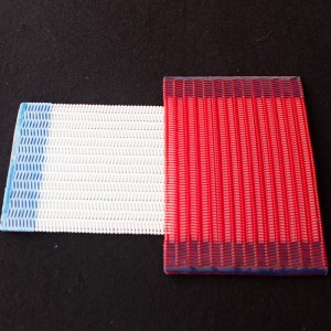 Polyester spiral press-filter belt