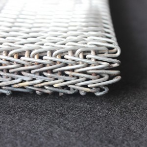 Mesh belt for heat treatment